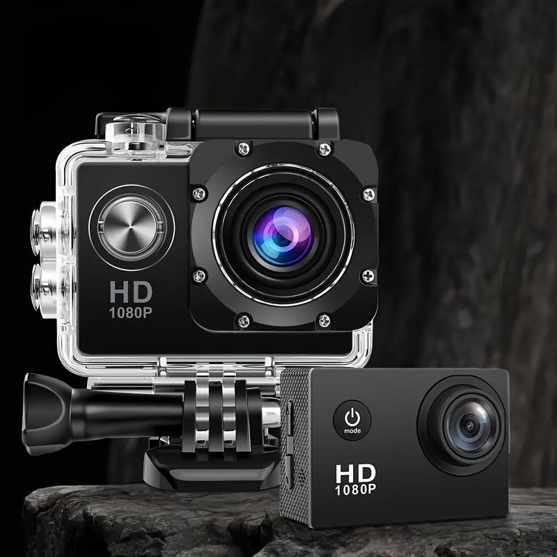 Compact Action Cam with Full HD and Wide Angle Lens - Cofik