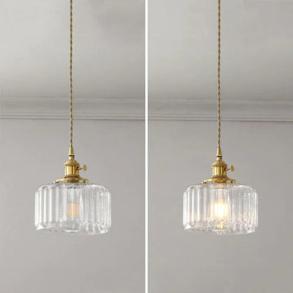 Classic Glass Drop Pendant Lamp