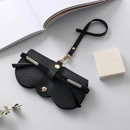 Protective Genuine Leather Sunglasses Pouch - Cofik