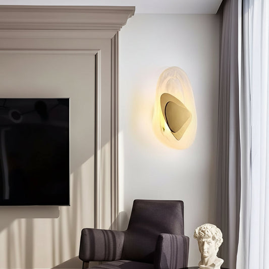 Stylish Glass Shade Dimmable LED Wall Lamp - Cofik