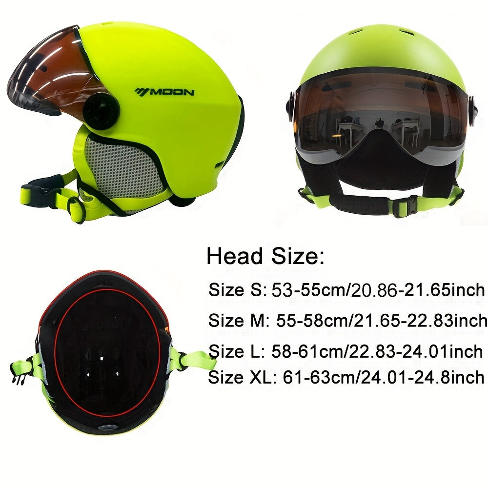 Durable Ski Helmet with Adjustable Fit