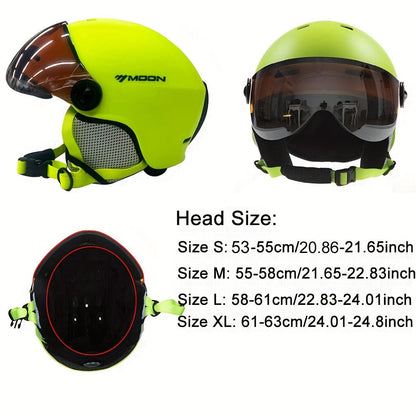 Durable Ski Helmet with Adjustable Fit