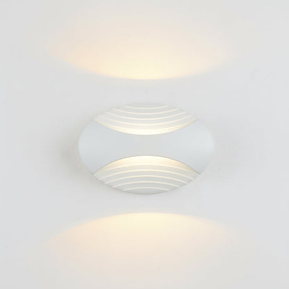 Outdoor LED Wall Light Waterproof Aluminum White Sconce