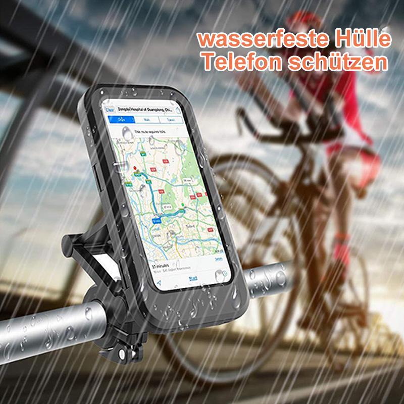 Waterproof Bike Phone Mount with Wireless Charger