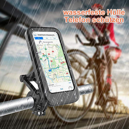 Waterproof Bike Phone Mount with Wireless Charger
