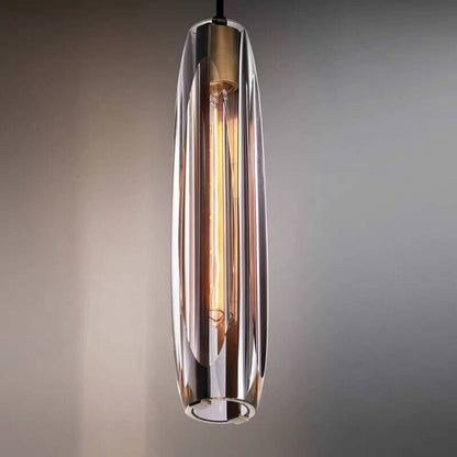 Sleek Glass Pendant Ceiling Light Fixture