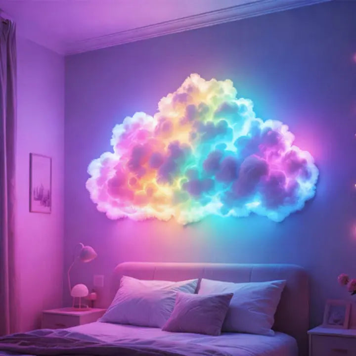 Colorful LED Cloud Table Lamp