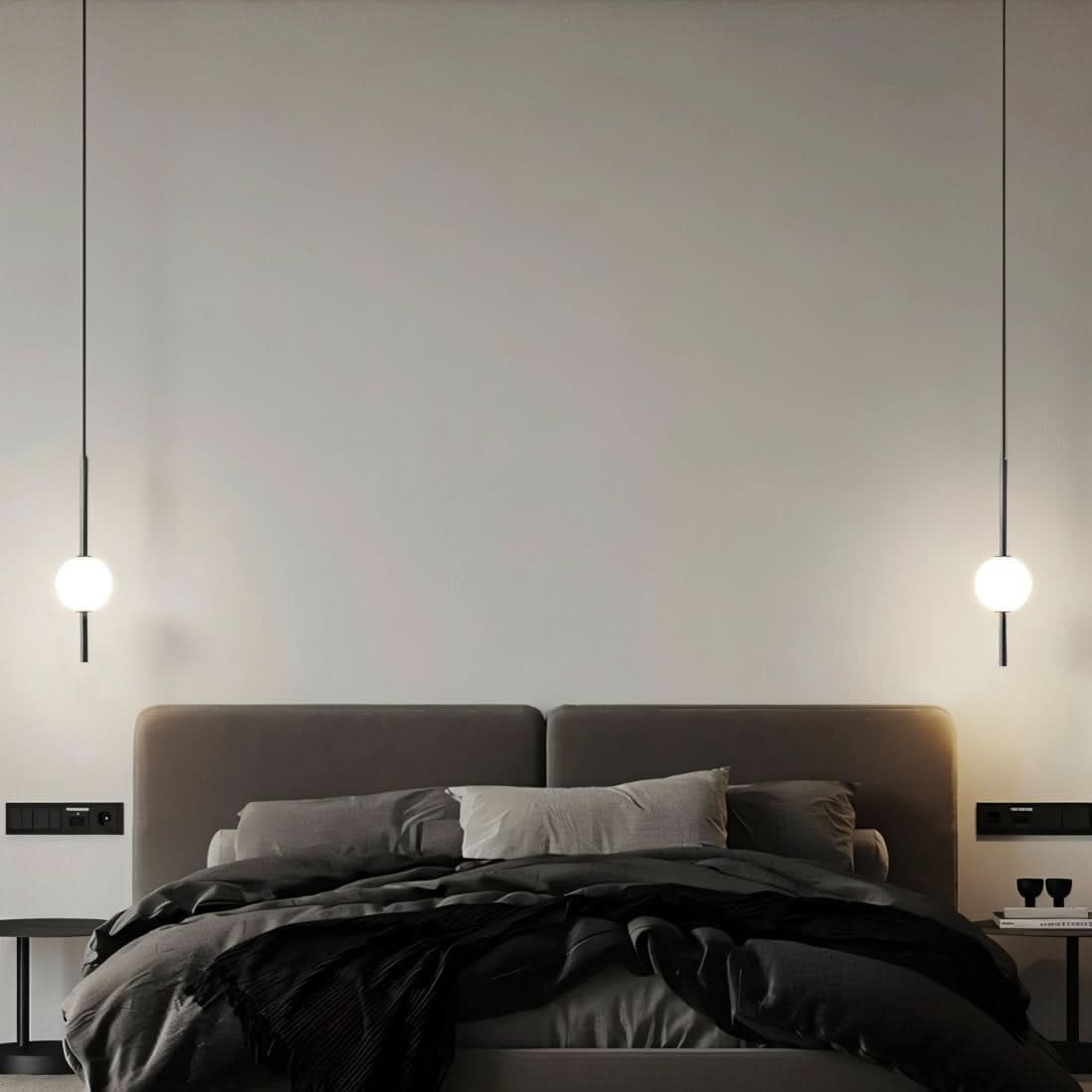 Modern Glass Pendant LED Ceiling Light