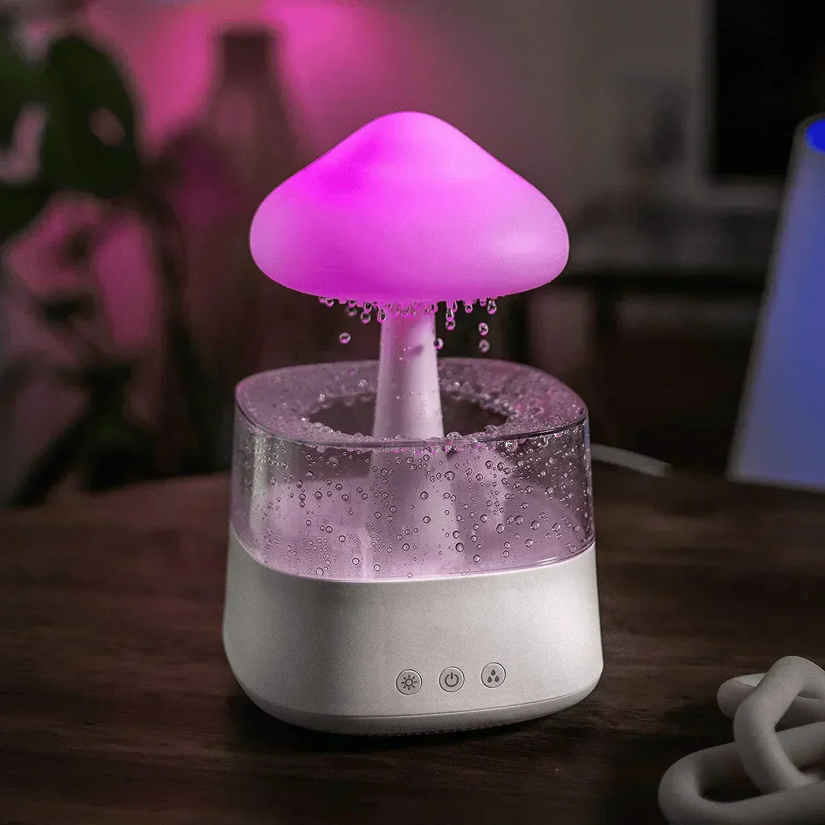 Cool Mist Air Purifier with LED Night Light