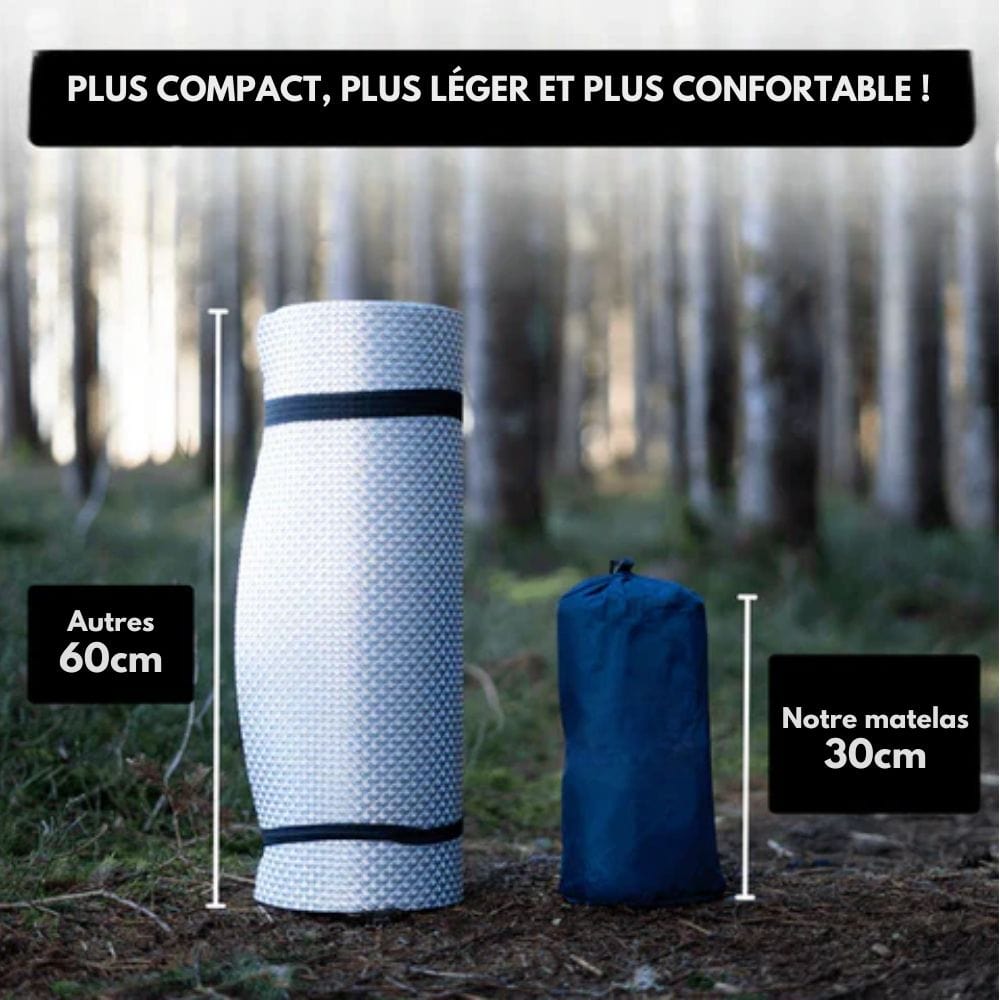 Portable Camping Air Mattress with Pump & Pillow