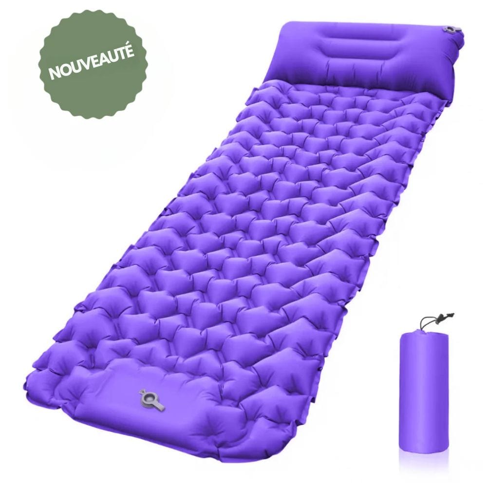 Portable Camping Air Mattress with Pump & Pillow