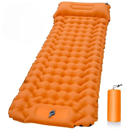 Portable Camping Air Mattress with Pump & Pillow