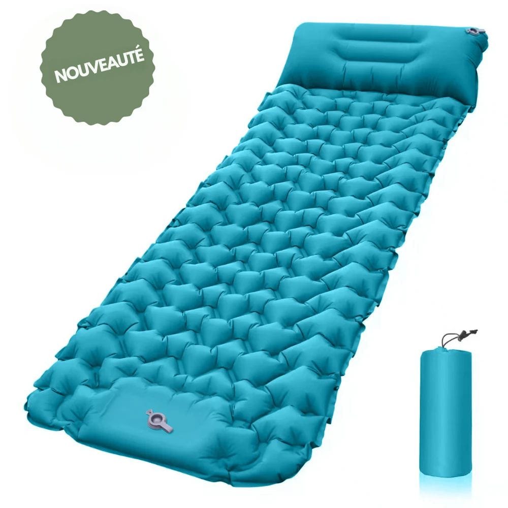 Portable Camping Air Mattress with Pump & Pillow