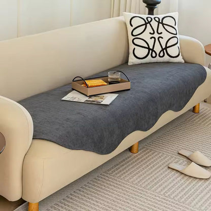 All-Season Plain Contour Fit Sofa Cover