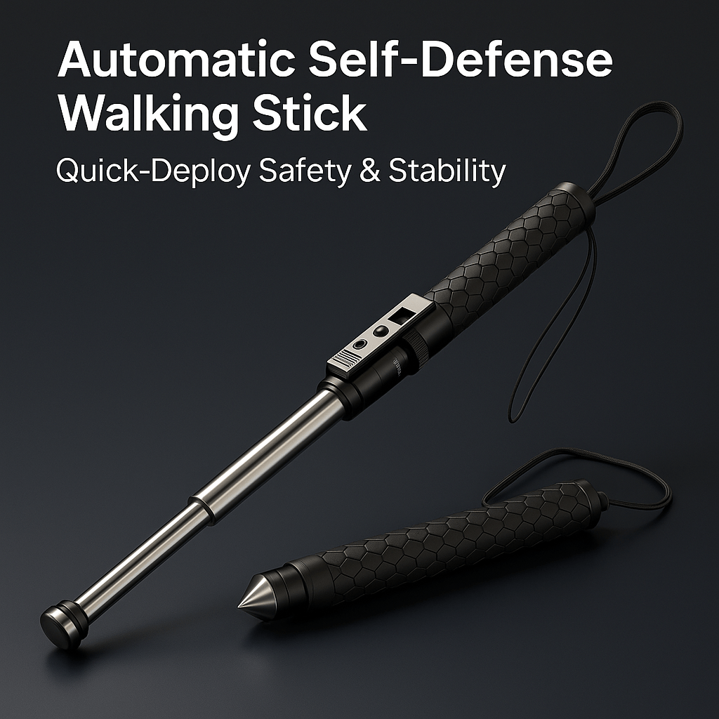Easy Grip Elderly Walking Stick - Cofik