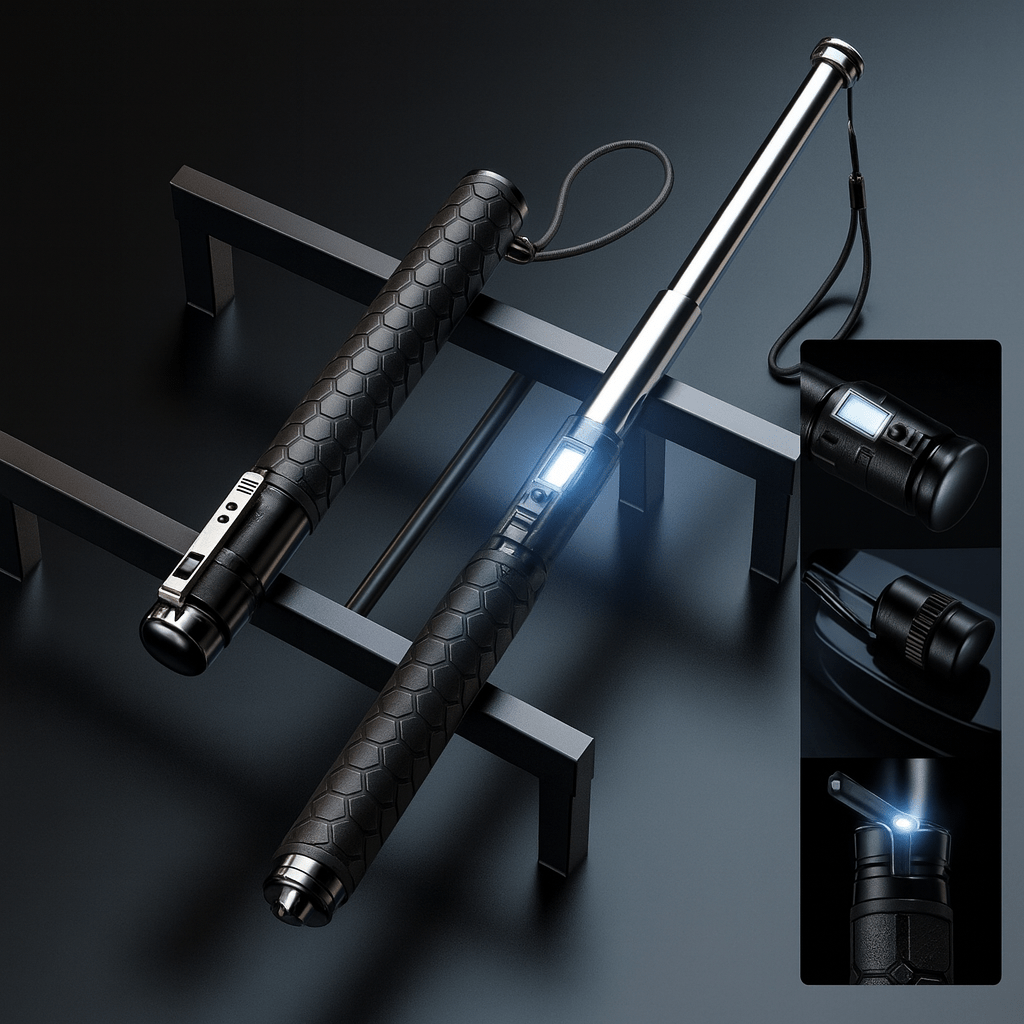 Strong Adjustable Walking Cane with Balance Support