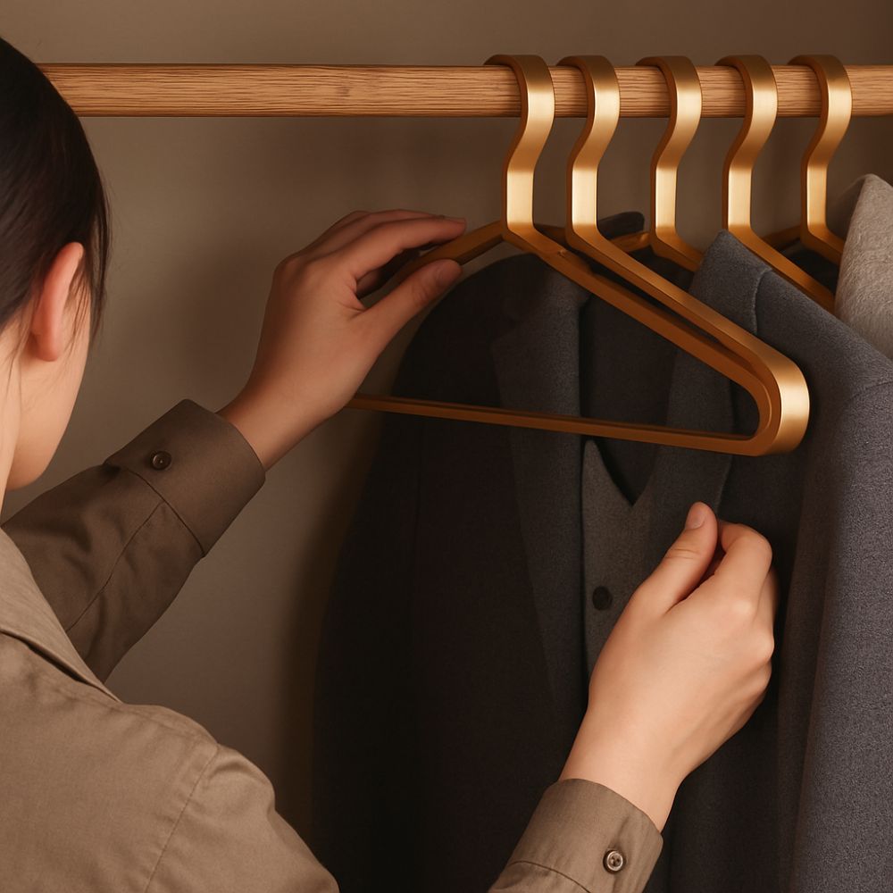 Alloy Slimline Clothes Hangers
