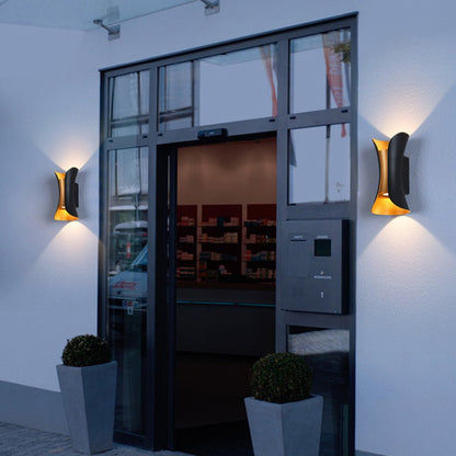 Outdoor LED Wall Sconce Waterproof Modern Light Fixtures