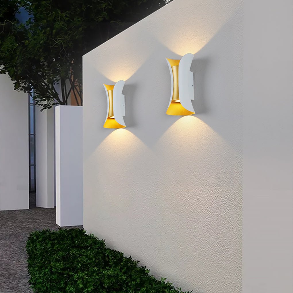 Outdoor LED Wall Sconce Waterproof Modern Light Fixtures