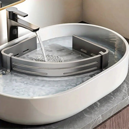 Aluminum Corner Shower Caddy Rack