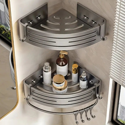 Aluminum Corner Shower Caddy Rack