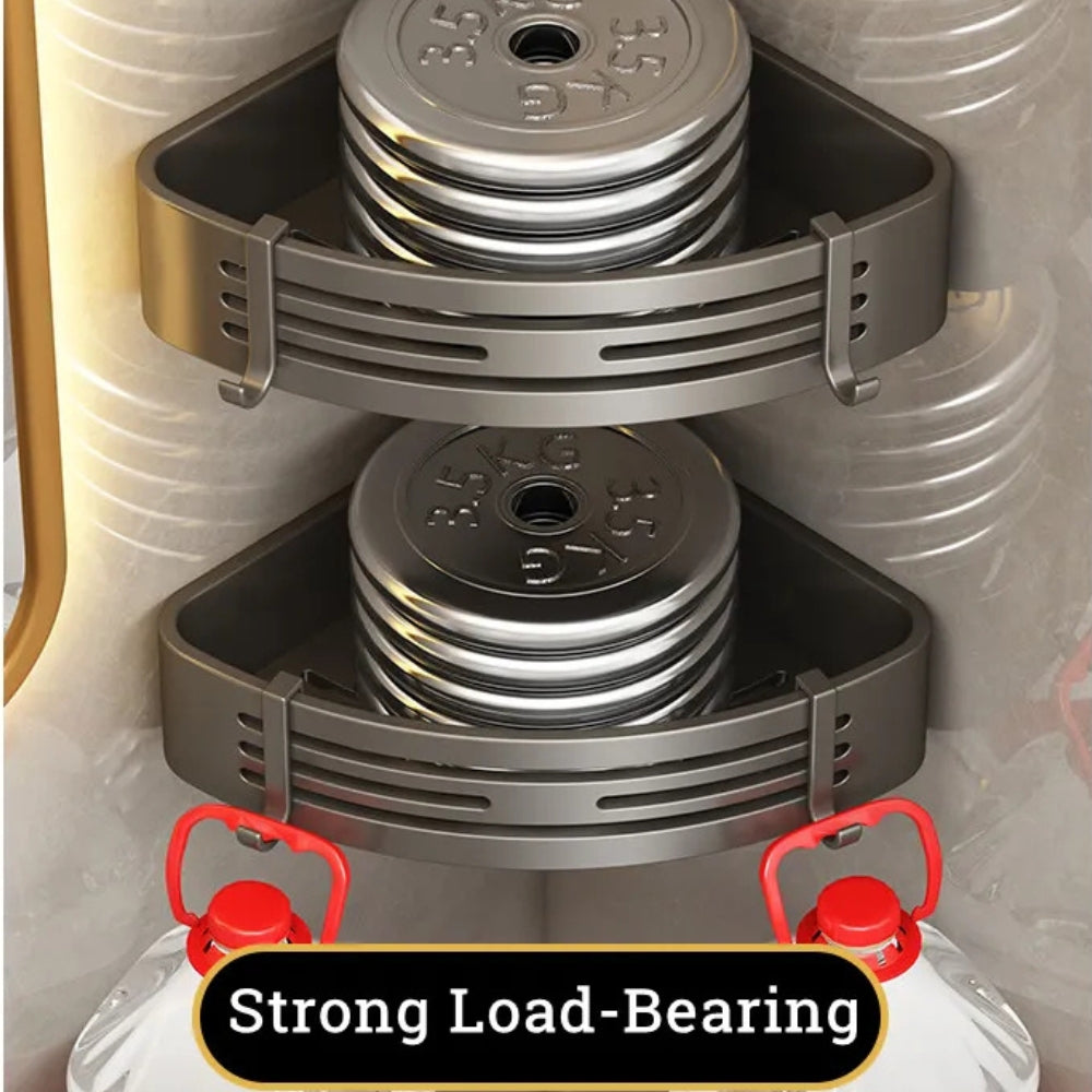 Aluminum Corner Shower Caddy Rack