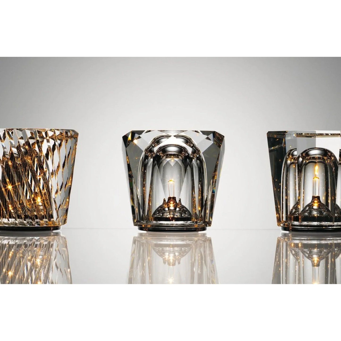 Premium Crystal Glass LED Desk Lamp