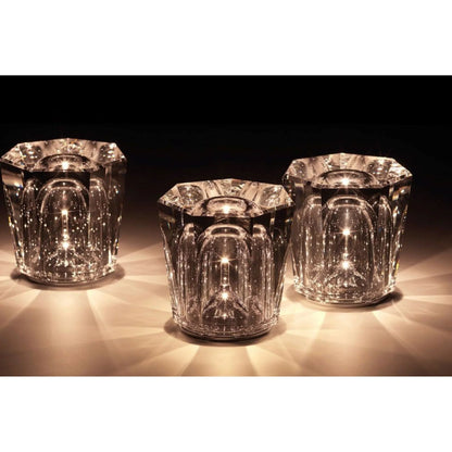 Sparkling Glass Rechargeable Desk Lamp
