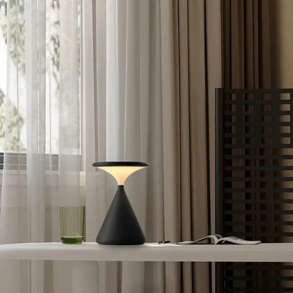 Compact Wireless Desk Lamp with Adjustable Brightness