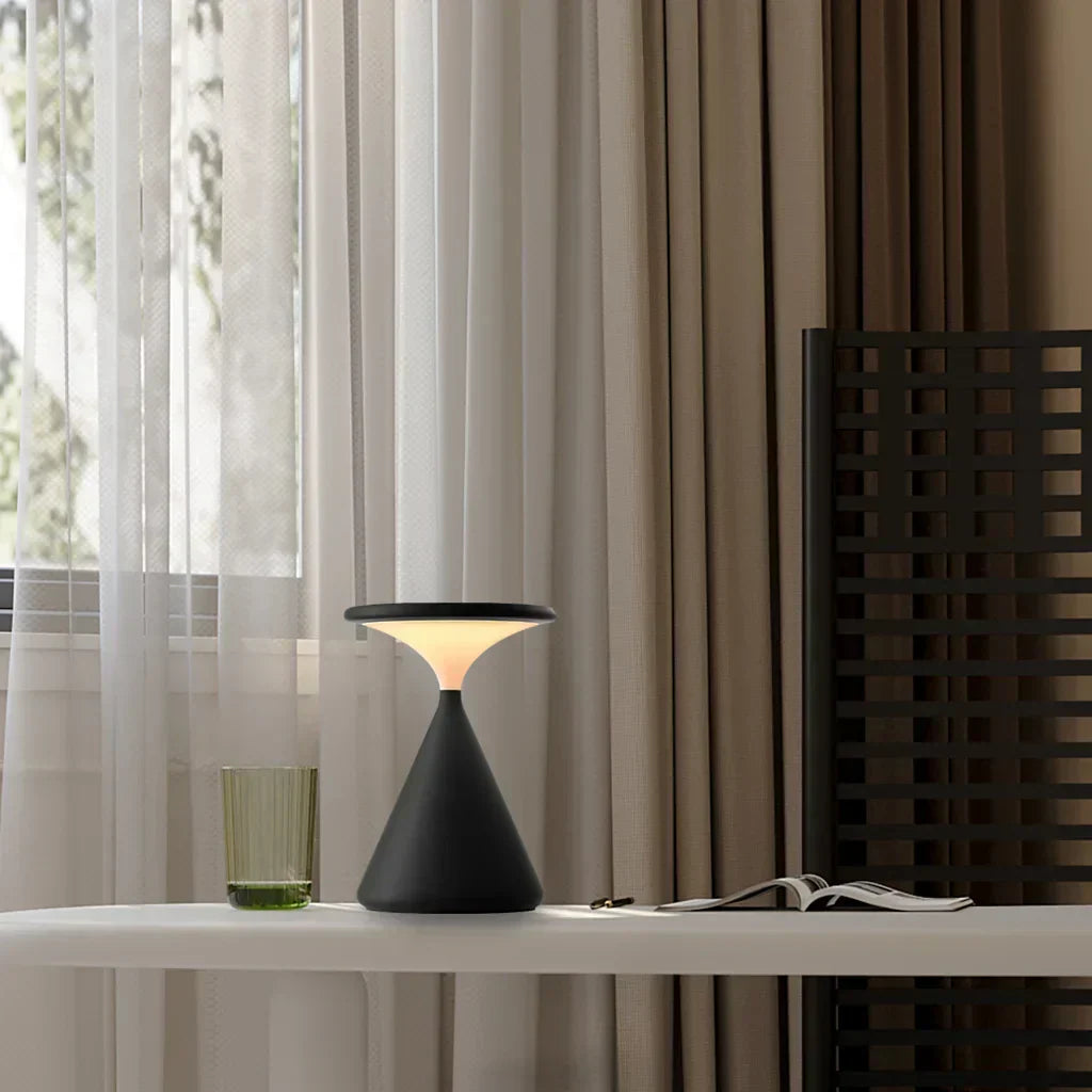 Sleek Desktop Hourglass Lamp Noxord