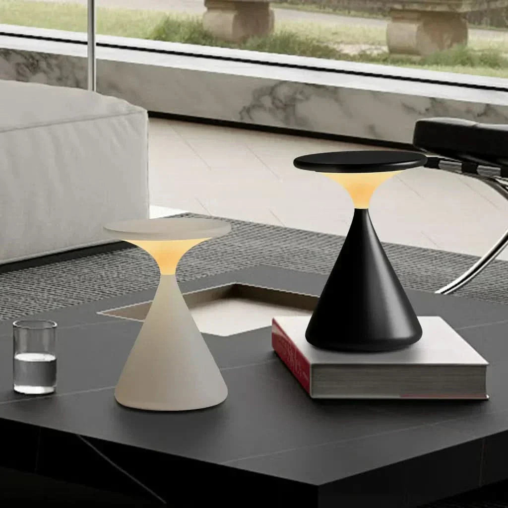 Compact Wireless Desk Lamp with Adjustable Brightness