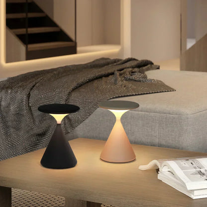 Sleek Desktop Hourglass Lamp Noxord
