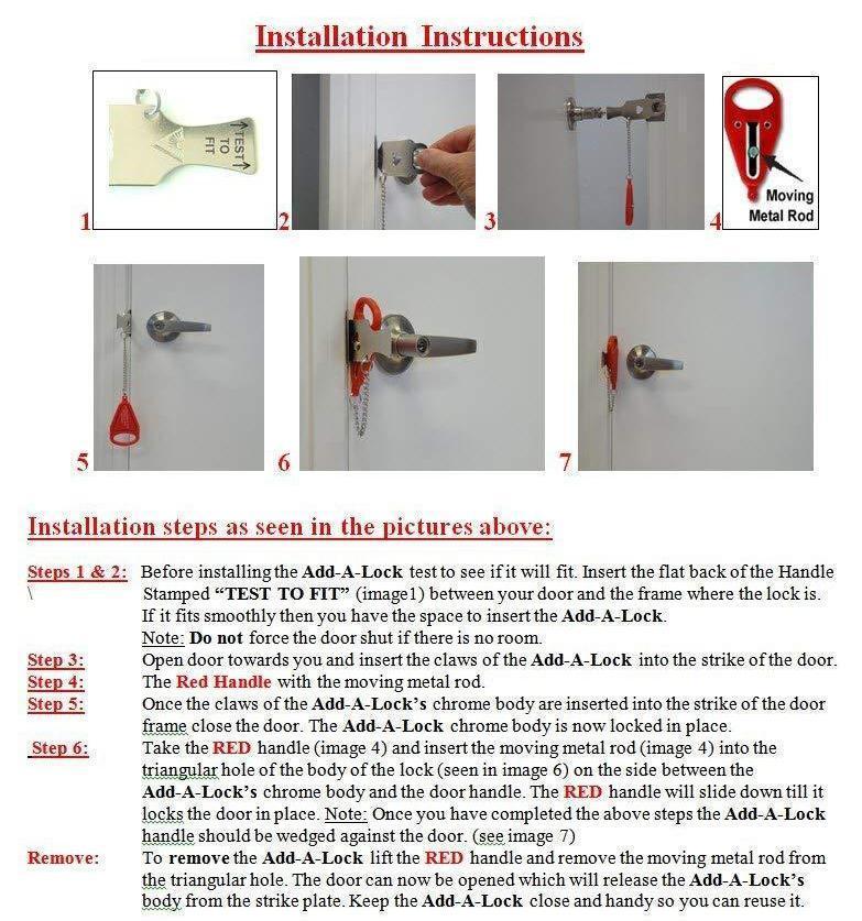 Compact Travel Security Lock