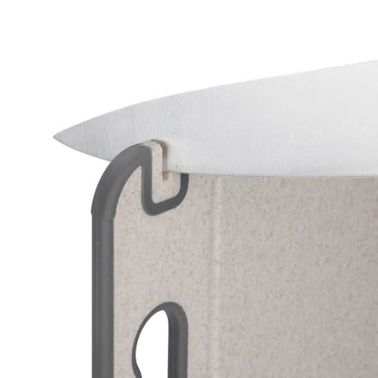 Premium Double Sided Stainless Steel Chopping Board