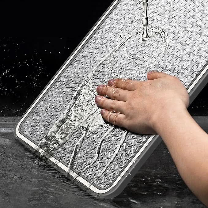 Premium Double Sided Stainless Steel Chopping Board