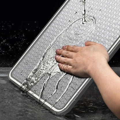 Premium Double Sided Stainless Steel Chopping Board