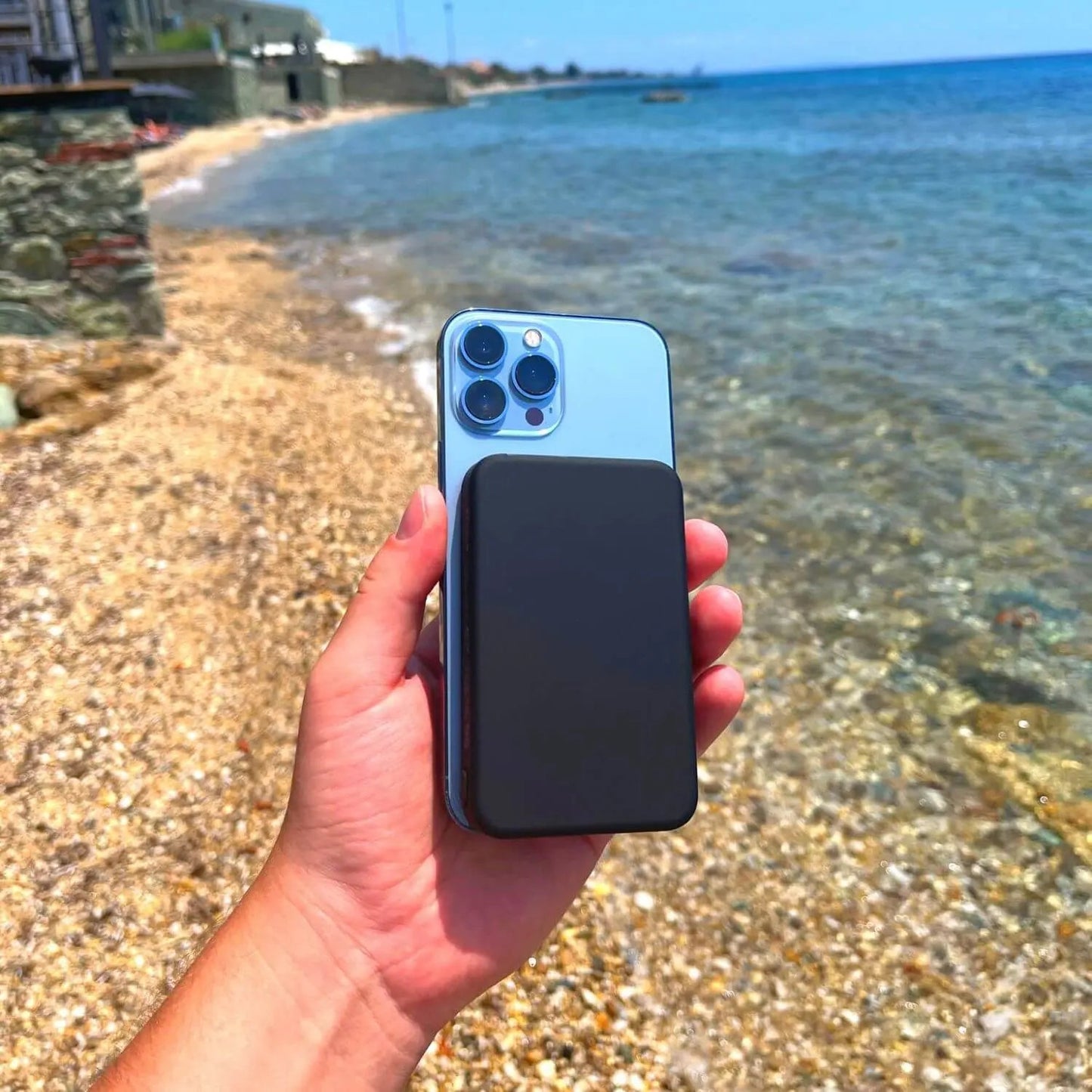 Portable Magnetic Wireless Phone Charger
