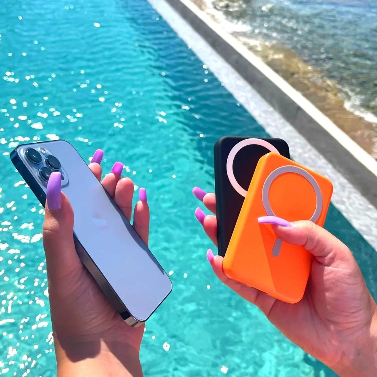 Portable Magnetic Wireless Phone Charger
