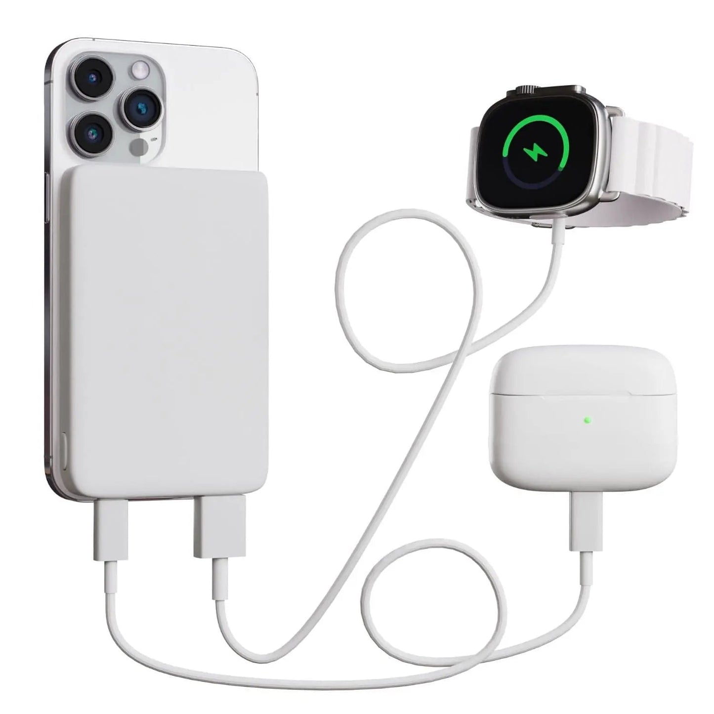 Portable Magnetic Wireless Phone Charger