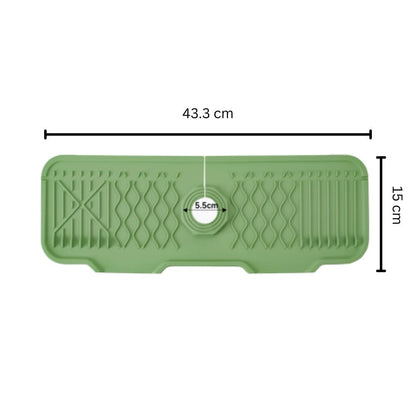Aqua Slope Rubber Faucet Sink Mat