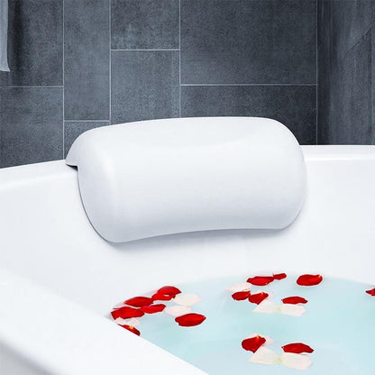Luxury Bath Pillow with Ergonomic Head Support