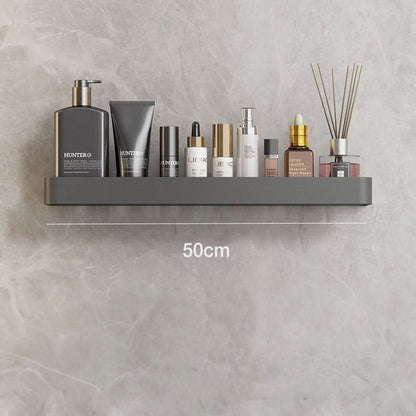 AQUASHELF – Elegant Wall Shelf for Bathroom with Towel Holder & Drill-Free Installation
