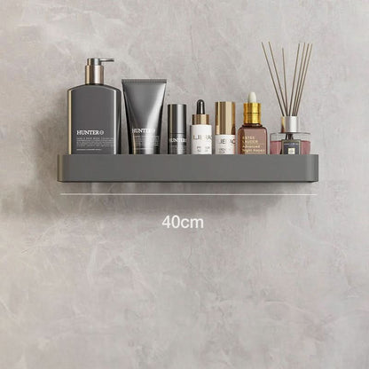AQUASHELF – Elegant Wall Shelf for Bathroom with Towel Holder & Drill-Free Installation