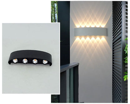 Bright LED Outdoor Aluminium Lamp