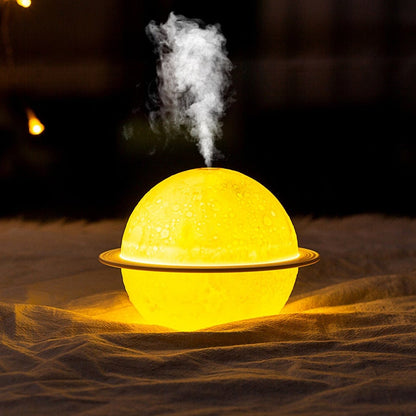 Compact LED Nightlight Humidifier for Home