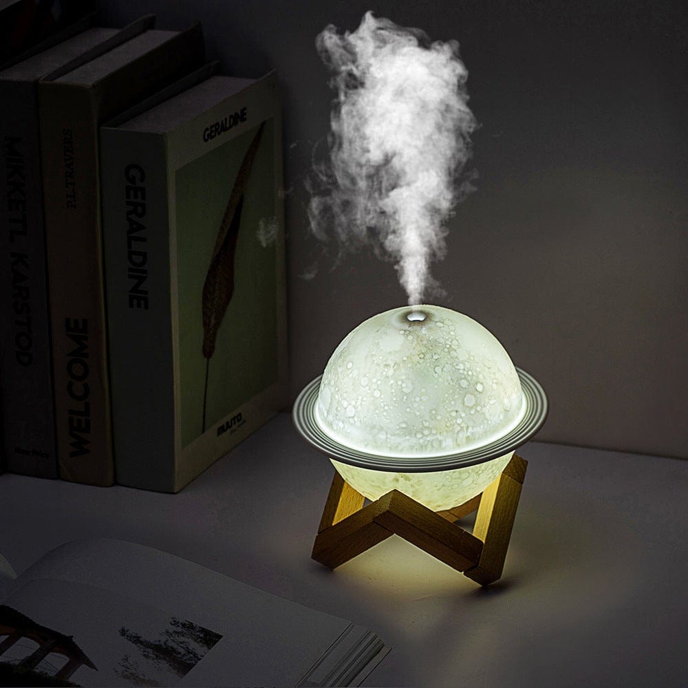 Compact LED Nightlight Humidifier for Home