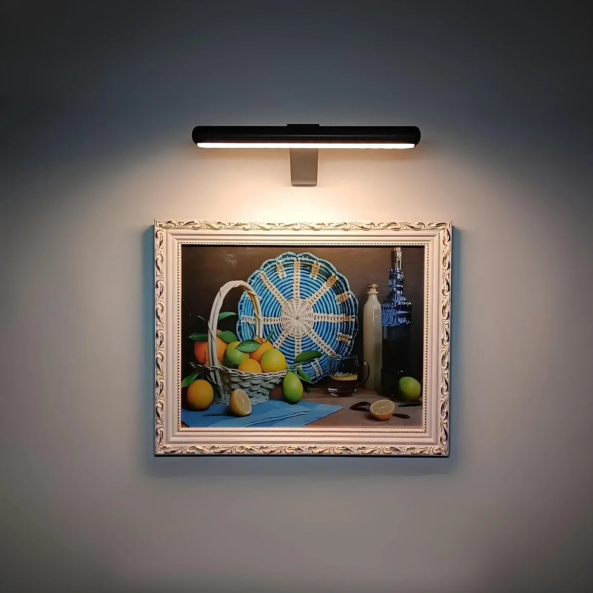 ArtGlow Wireless LED Lighting for Paintings – Rechargeable Wall Sconce with Remote Control, Dimmable Light