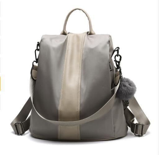 Secure Ladies Leather Rucksack