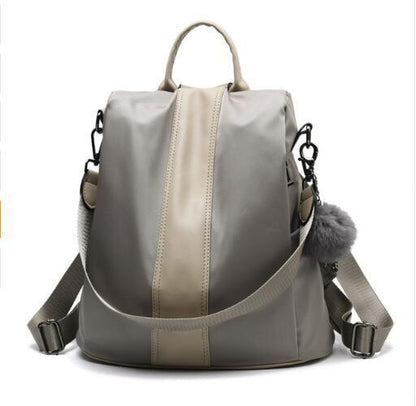 Secure Ladies Leather Rucksack
