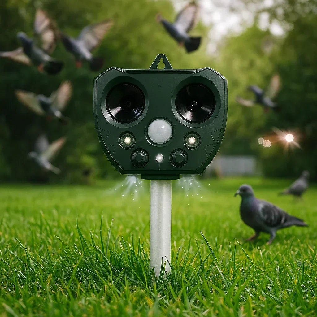 Outdoor Pest Repeller Device for Garden and Yard Protection - Cofik